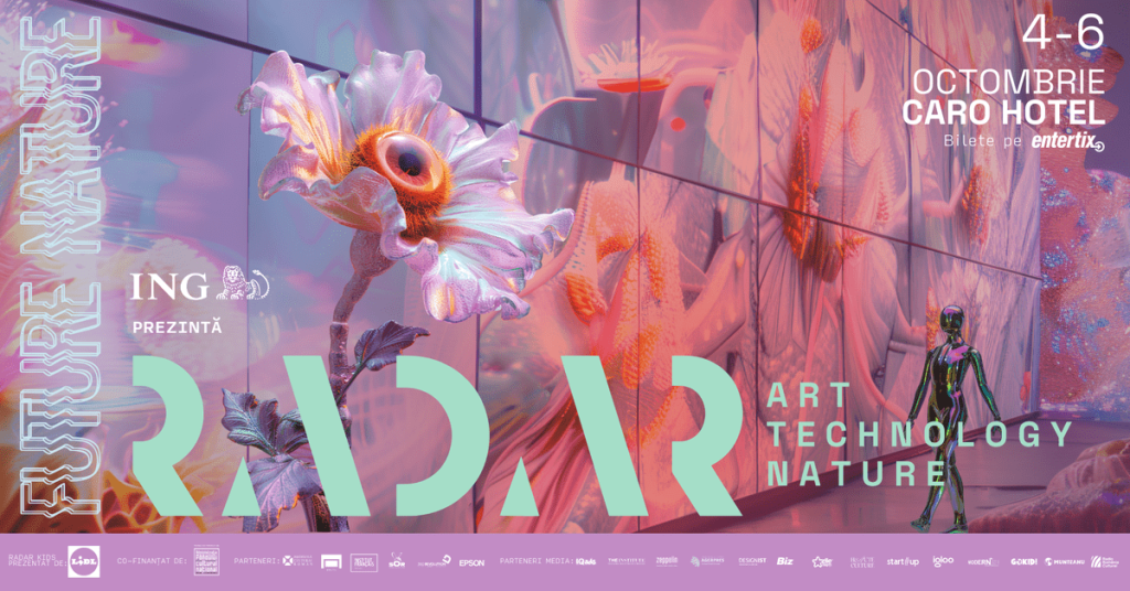 RADAR – Trei zile de festival cu instalaţii de artă digitală, proiecte imersive şi activităţi interactive