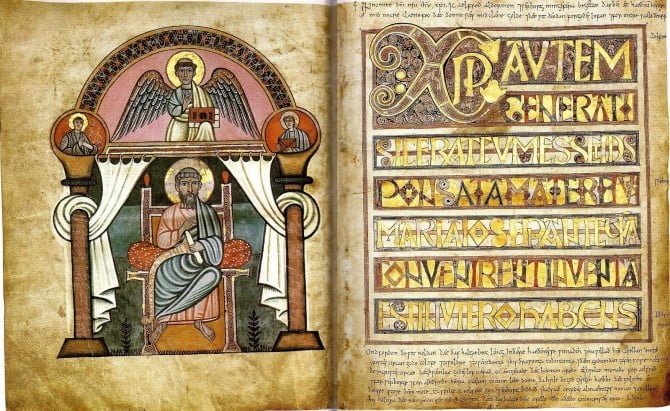 CODEX AUREUS, cel mai valoros manuscris medieval din România