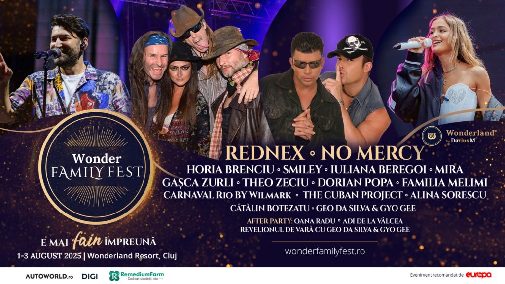 Wonder Family Fest 2025: 3 zile de distracție pentru toate vârstele