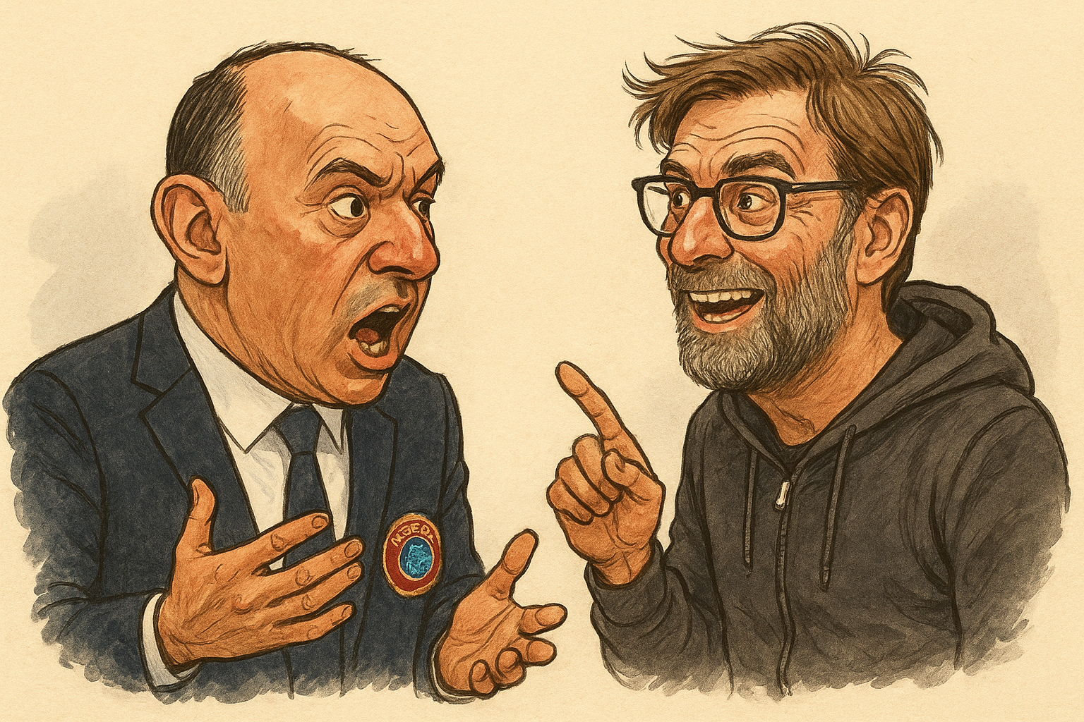 Gura bate funcția, presa britanică relatează atacul lui Prunea la adresa lui Klopp