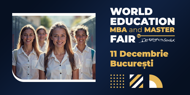 Universități din Olanda, Franța și Marea Britanie își vor prezenta pe 11 decembrie, la București, oferta educațională