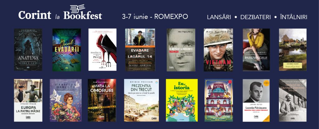 Bookfest 2026 – Editura Corint, lansări, dezbateri şi peste 100 de noutăţi