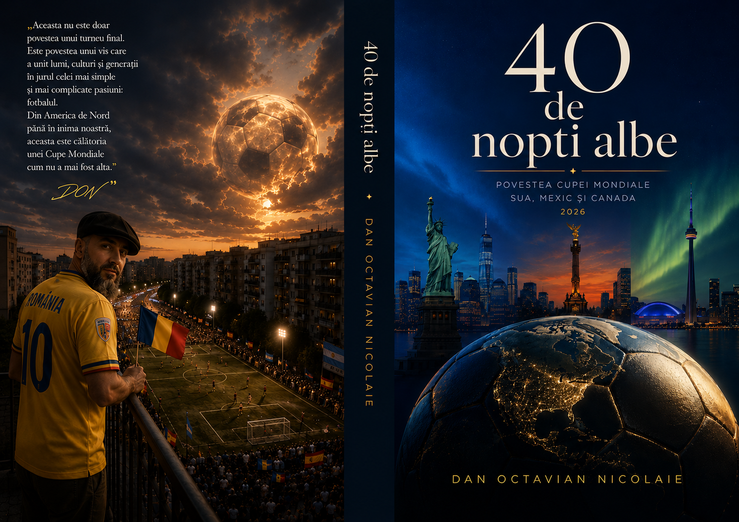 Apariție editorială: „40 de nopți albe” – Dan Octavian Nicolaie